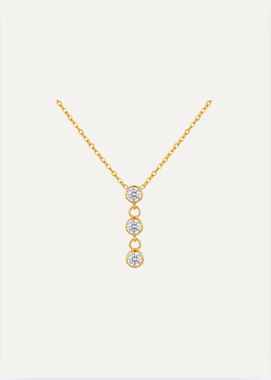 Crystal Drop Necklace
