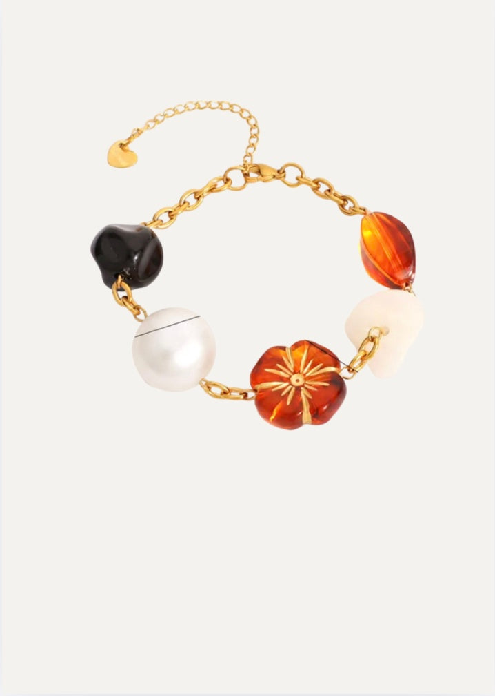 Amber Bloom Bracelet