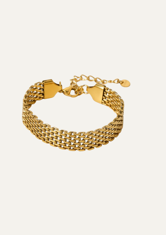Wide Chain Bracelet