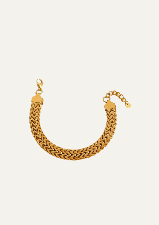 Gold Weave Bracelet